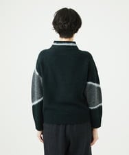 NGFAE40330 GIANNI LO GIUDICE(ジャンニ ロ ジュディチェ) エキストラファインメリノウールニット ダークグリーン