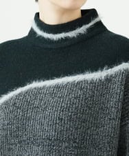 NGFAE40330 GIANNI LO GIUDICE(ジャンニ ロ ジュディチェ) エキストラファインメリノウールニット ダークグリーン