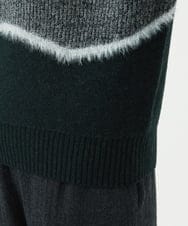 NGFAE40330 GIANNI LO GIUDICE(ジャンニ ロ ジュディチェ) エキストラファインメリノウールニット ダークグリーン