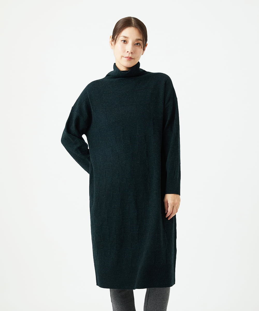 NGFAE41360 GIANNI LO GIUDICE エキストラファインメリノウールニットワンピース