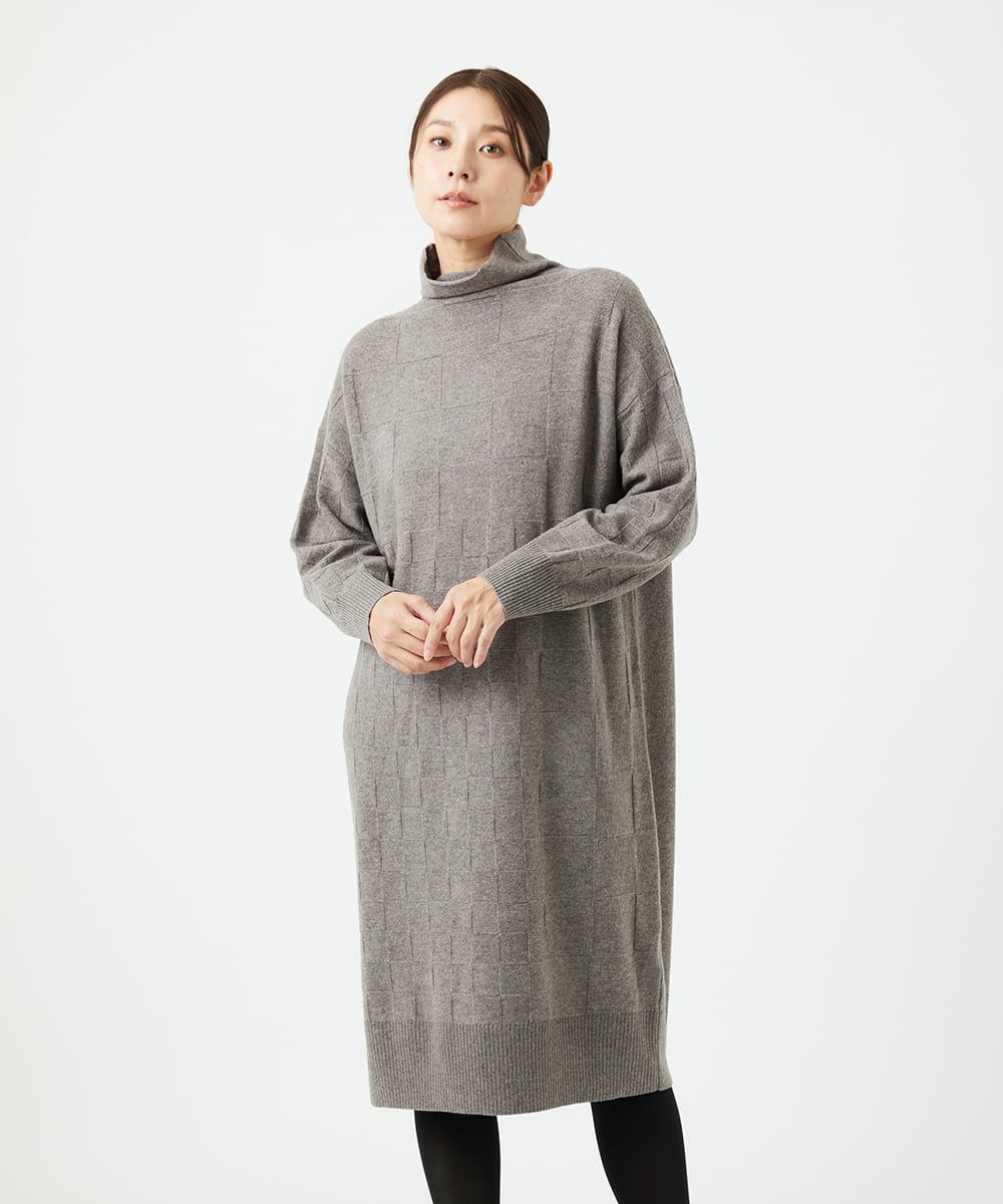 NGFAE41360 GIANNI LO GIUDICE エキストラファインメリノウールニットワンピース