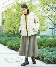 NGFAF13210 GIANNI LO GIUDICE(ジャンニ ロ ジュディチェ) バイカラーポケットニット マスタード