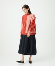 NGFAF14220 GIANNI LO GIUDICE(ジャンニ ロ ジュディチェ) バイカラーニット ピンク