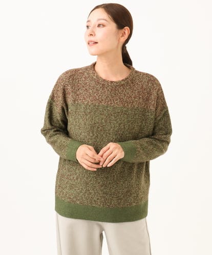NGFAH41230 GIANNI LO GIUDICE ミックスヤーンニット