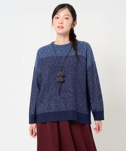 NGFAH41230 GIANNI LO GIUDICE ミックスヤーンニット
