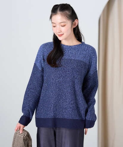 NGFAH41230 GIANNI LO GIUDICE ミックスヤーンニット