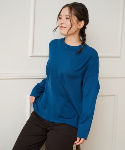 NGFAH47230 GIANNI LO GIUDICE エクストラファインウールドットニット