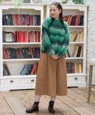NGFAH48250 GIANNI LO GIUDICE(ジャンニ ロ ジュディチェ) カスリブークレーニット グリーン
