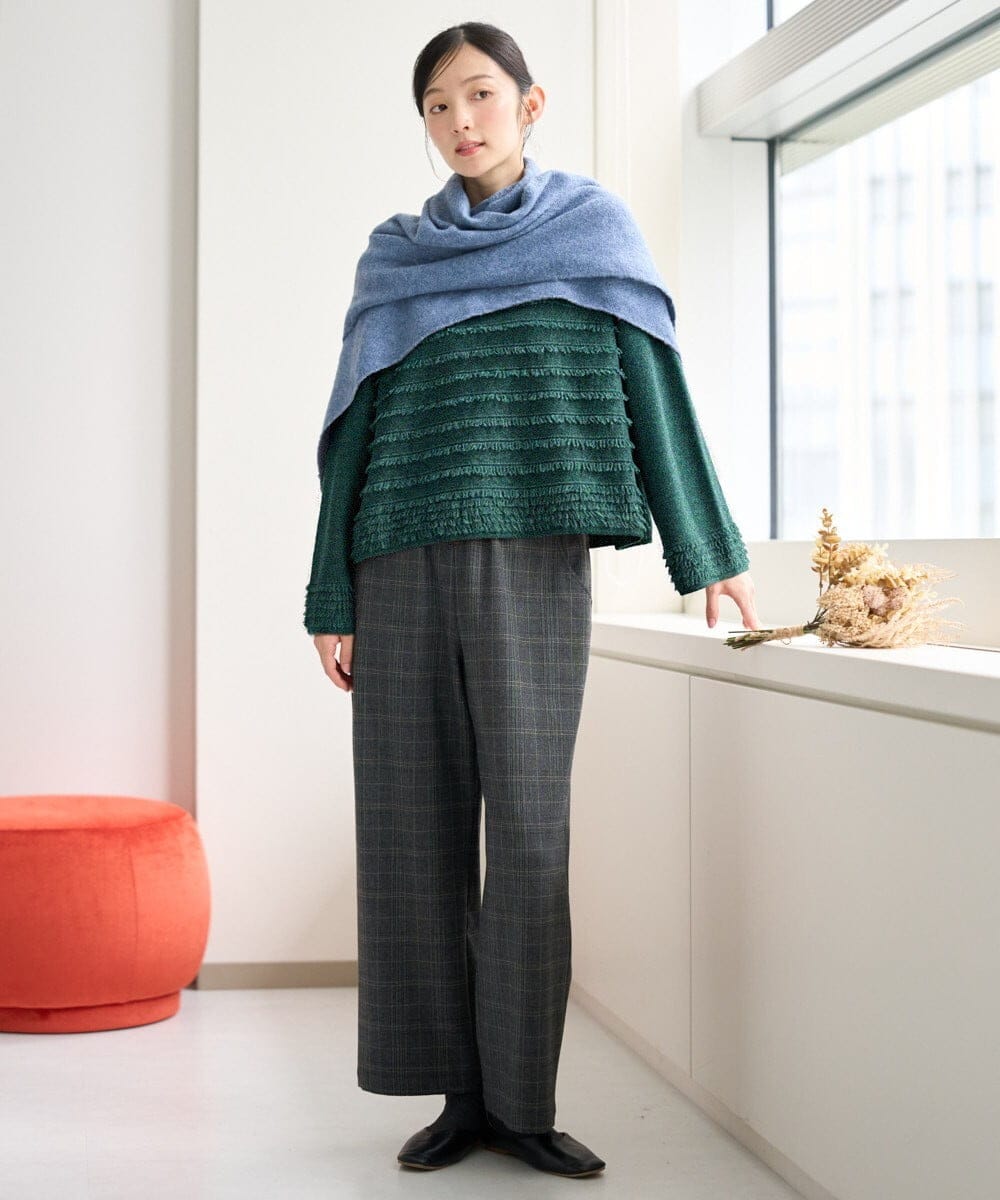 NGFAH51330 GIANNI LO GIUDICE(ジャンニ ロ ジュディチェ) ＲＥＦＩＮＥジャガードニット ベージュ