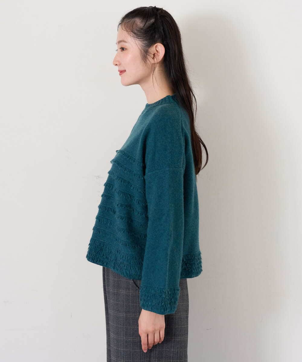 NGFAH51330 GIANNI LO GIUDICE(ジャンニ ロ ジュディチェ) ＲＥＦＩＮＥジャガードニット ベージュ