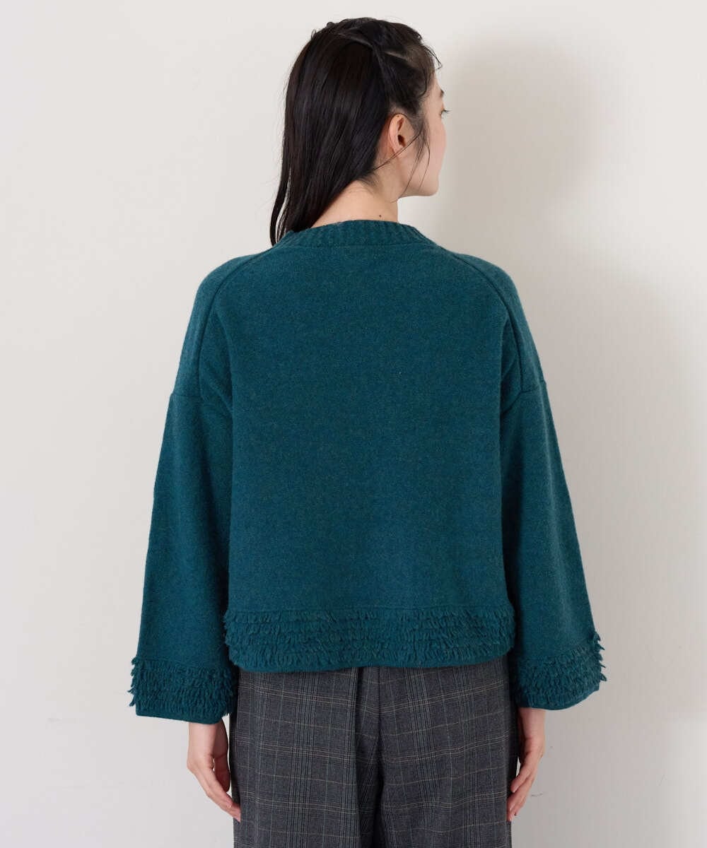 NGFAH51330 GIANNI LO GIUDICE(ジャンニ ロ ジュディチェ) ＲＥＦＩＮＥジャガードニット ベージュ