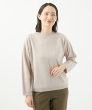 NGFCC05200 GIANNI LO GIUDICE(ジャンニ ロ ジュディチェ) アイレットプルオーバーニット ベージュ