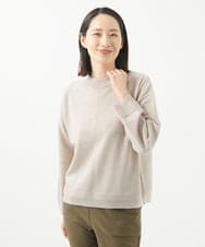 NGFCC05200 GIANNI LO GIUDICE(ジャンニ ロ ジュディチェ) アイレットプルオーバーニット ベージュ
