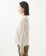 NGFCC05200 GIANNI LO GIUDICE(ジャンニ ロ ジュディチェ) アイレットプルオーバーニット ベージュ
