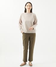 NGFCC05200 GIANNI LO GIUDICE(ジャンニ ロ ジュディチェ) アイレットプルオーバーニット ベージュ