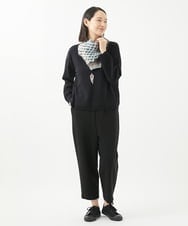 NGFCC05200 GIANNI LO GIUDICE(ジャンニ ロ ジュディチェ) アイレットプルオーバーニット ブラック