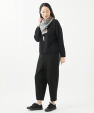 NGFCC05200 GIANNI LO GIUDICE(ジャンニ ロ ジュディチェ) アイレットプルオーバーニット ブラック