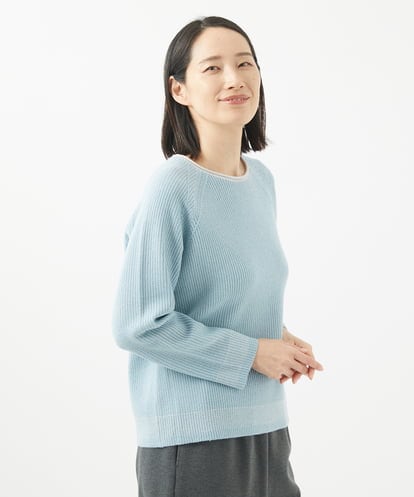 NGFCC06230 GIANNI LO GIUDICE 畦プレーティングニット