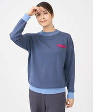 NGFCF60200 GIANNI LO GIUDICE(ジャンニ ロ ジュディチェ) [洗える]T/Cニット ブルー