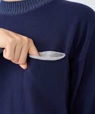 NGFCF62200 GIANNI LO GIUDICE(ジャンニ ロ ジュディチェ) [洗える]T/Cニット ネイビー