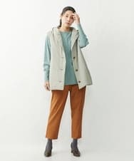 NGFES20230 GIANNI LO GIUDICE(ジャンニ ロ ジュディチェ) [洗える]天竺ハイゲージプルオーバーニット ライトブルー