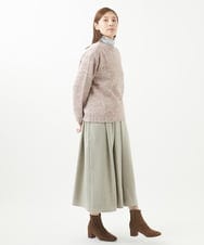 NGFEU32230 GIANNI LO GIUDICE(ジャンニ ロ ジュディチェ) [洗える・日本製]メンギマミックスニット ピンク