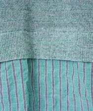 NGFGE44290 GIANNI LO GIUDICE(ジャンニ ロ ジュディチェ) [洗える]テトロンリネンカスリニット オレンジベージュ