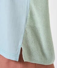 NGFGE45250 GIANNI LO GIUDICE(ジャンニ ロ ジュディチェ) [洗える]リネンナイロンソフトシアーニット グリーン