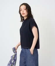 NGFGE45250 GIANNI LO GIUDICE(ジャンニ ロ ジュディチェ) [洗える]リネンナイロンソフトシアーニット グリーン