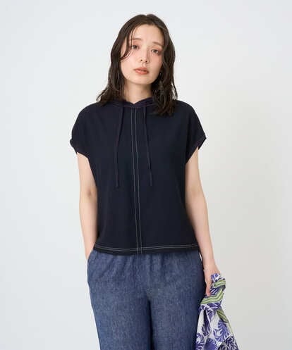 NGFGE45250 GIANNI LO GIUDICE [洗える]リネンナイロンソフトシアーニット