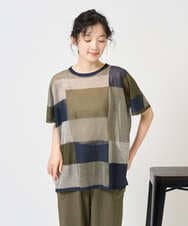 NGFGE50250 GIANNI LO GIUDICE(ジャンニ ロ ジュディチェ) [洗える]LEVITAサマーニット マスタード