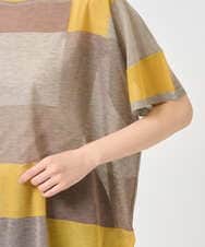 NGFGE50250 GIANNI LO GIUDICE(ジャンニ ロ ジュディチェ) [洗える]LEVITAサマーニット マスタード