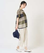 NGFGE50250 GIANNI LO GIUDICE(ジャンニ ロ ジュディチェ) [洗える]LEVITAサマーニット マスタード