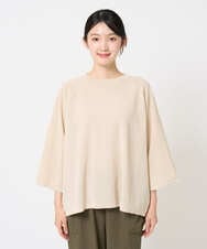 NGFGF41210 GIANNI LO GIUDICE(ジャンニ ロ ジュディチェ) [洗える]ペーパーヤーンニット ベージュ