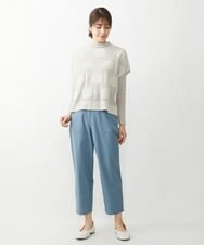 NGFGT30270 GIANNI LO GIUDICE(ジャンニ ロ ジュディチェ) [洗える・日本製]ドットニット ベージュ