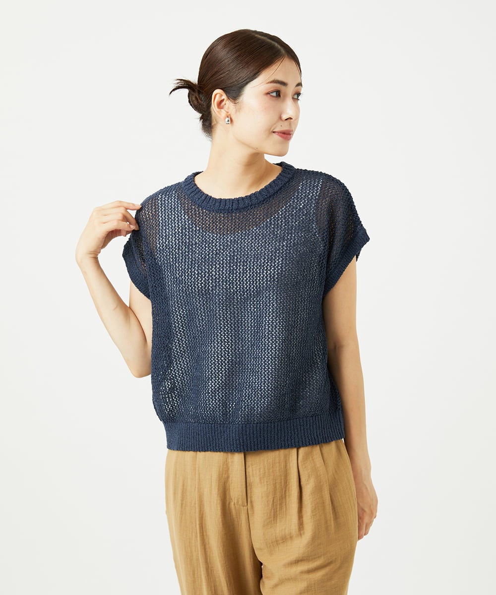NGFJB01180 GIANNI LO GIUDICE [洗える]Peメッシュニット
