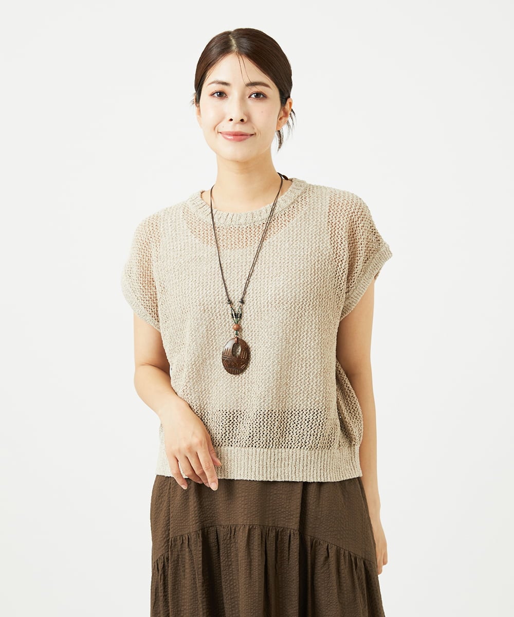 NGFJB01180 GIANNI LO GIUDICE [洗える]Peメッシュニット