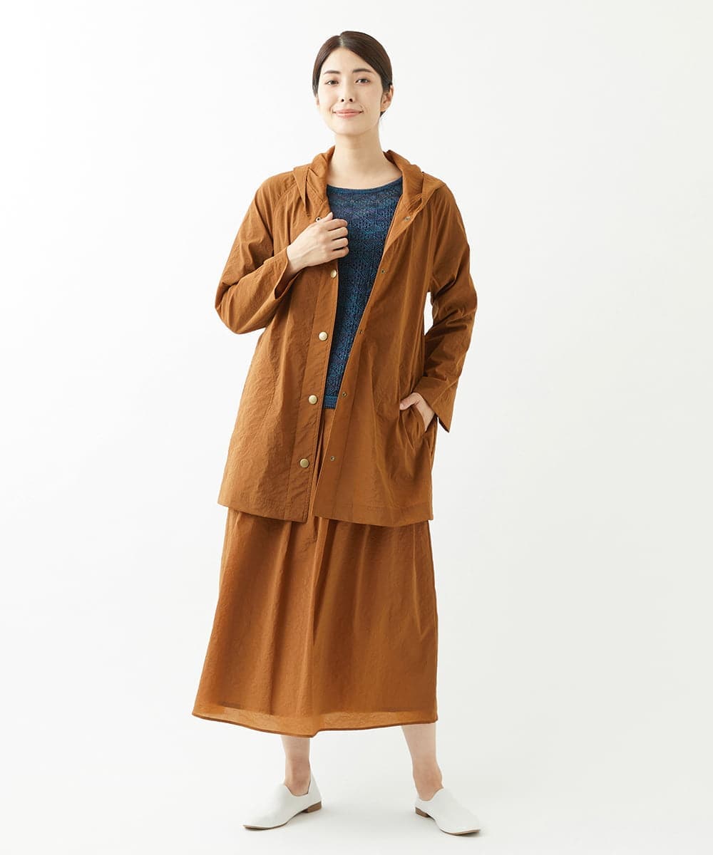 NGFJS10290 GIANNI LO GIUDICE(ジャンニ ロ ジュディチェ) [洗える・日本製]レースボーダーニット ネイビー