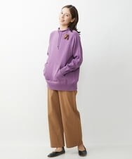 NGFJS31250 GIANNI LO GIUDICE(ジャンニ ロ ジュディチェ) [洗える・日本製]ジゼルホールガーメントニット パープル