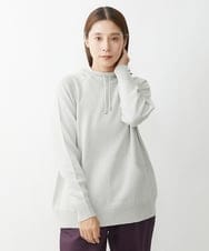 NGFJS31250 GIANNI LO GIUDICE(ジャンニ ロ ジュディチェ) [洗える・日本製]ジゼルホールガーメントニット グレー