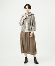 NGHAE36330 GIANNI LO GIUDICE(ジャンニ ロ ジュディチェ) リファインガーゼスカート ベージュ