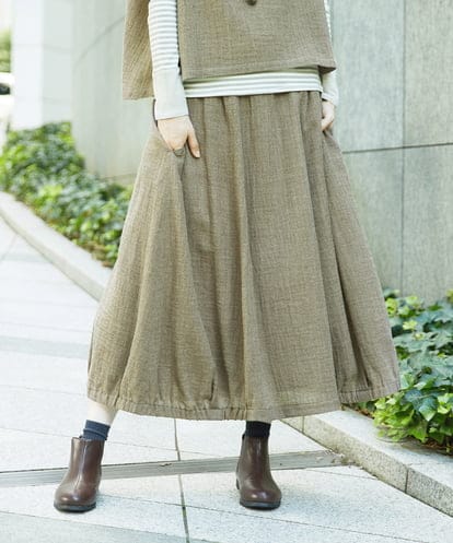 NGHAE36330 GIANNI LO GIUDICE リファインガーゼスカート