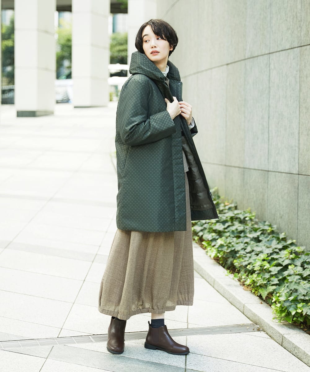 NGHAE36330 GIANNI LO GIUDICE(ジャンニ ロ ジュディチェ) リファインガーゼスカート ベージュ