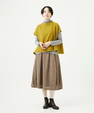 NGHAE36330 GIANNI LO GIUDICE(ジャンニ ロ ジュディチェ) リファインガーゼスカート ベージュ