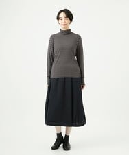 NGHAE36330 GIANNI LO GIUDICE(ジャンニ ロ ジュディチェ) リファインガーゼスカート ダークグレー