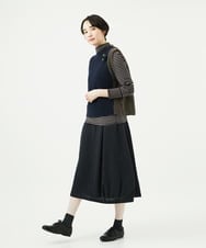 NGHAE36330 GIANNI LO GIUDICE(ジャンニ ロ ジュディチェ) リファインガーゼスカート ダークグレー