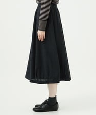 NGHAE36330 GIANNI LO GIUDICE(ジャンニ ロ ジュディチェ) リファインガーゼスカート ダークグレー