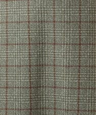 NGHAI23250 GIANNI LO GIUDICE(ジャンニ ロ ジュディチェ) [洗える・リバーシブル]片面起毛デニムプリントスカート ネイビー