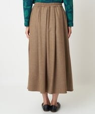 NGHAW09250 GIANNI LO GIUDICE(ジャンニ ロ ジュディチェ) [日本製]NEWOOLカシミヤツイルスカート ベージュ