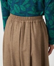 NGHAW09250 GIANNI LO GIUDICE(ジャンニ ロ ジュディチェ) [日本製]NEWOOLカシミヤツイルスカート ベージュ